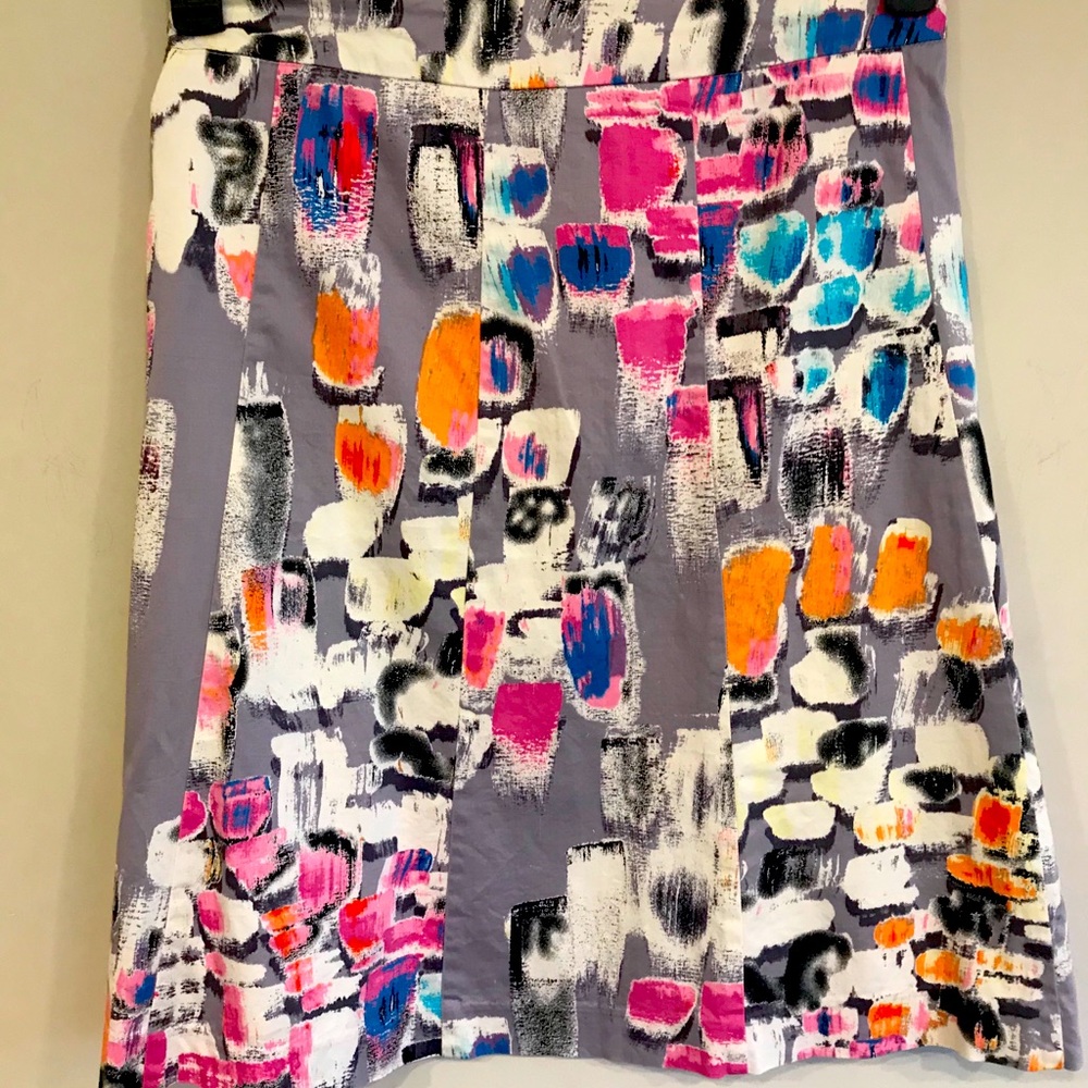 A lined skirt